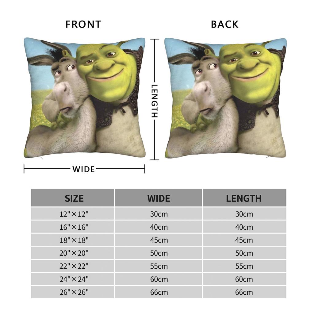 Shrek's Pun Kussensloop Moderne Kussensloop Ontwerp Kussenslopen Voor Bruiloft Feest Huisdecoratie