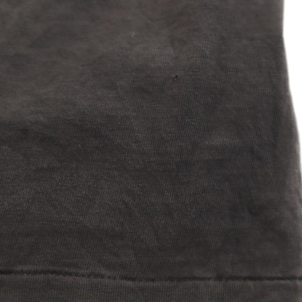 OLD 90s Print Short sleeve T-shirt black Single stitch Men's Used