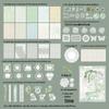 Twilight Life's Moments Journal Set: Large Capacity with 126 Pieces & 4 Material Types