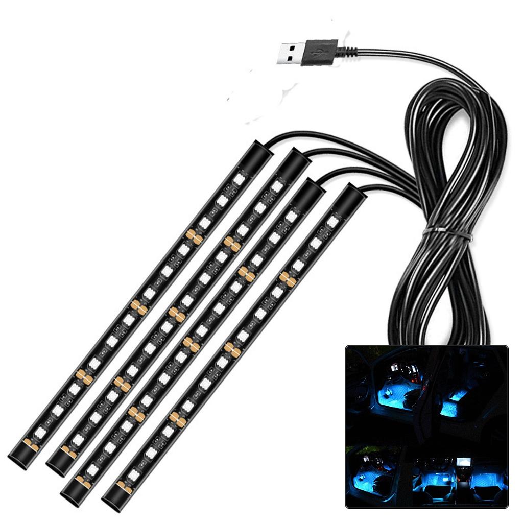 Romantic Interior Lighting Car LED Foot Light USB Car Light
