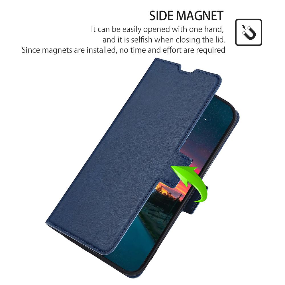 Card Slot PU Leather Phone Case for TECNO Spark 10 4G Flip Stand Shockproof Protective Cover