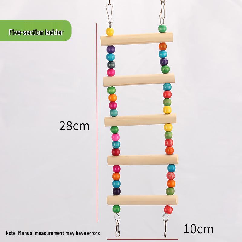 Parrot Climbing & Swing Toy Set for Budgies & Cockatiels