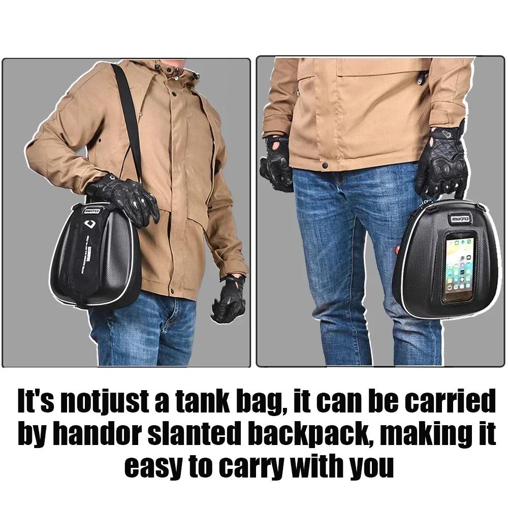Niken TDM 900 Detachable Waterproof Tankbag Luggage Bag Backpack For Yamaha FZ6N FZ6S FZ1 FZS 1000 FZ-6R XT1200Z XJR FJR 1300