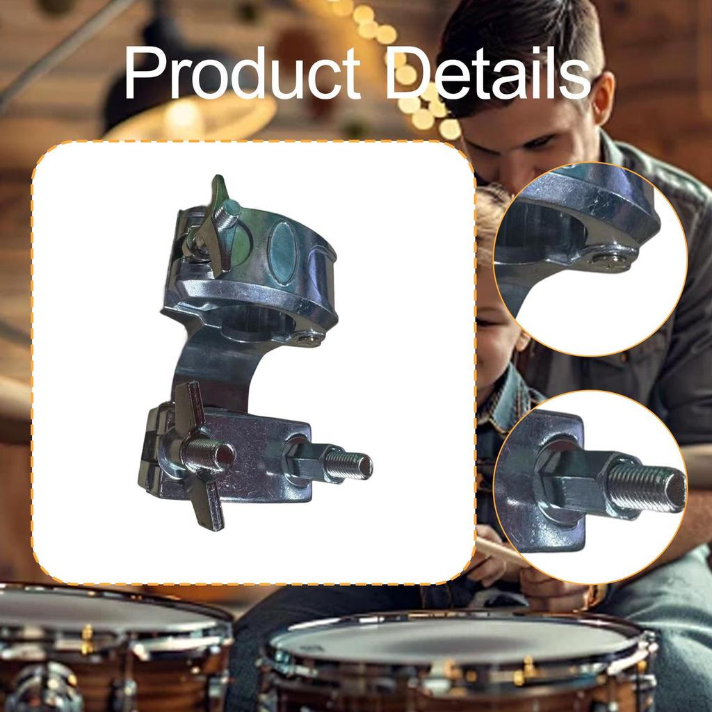 Flange Support Mounting Bracket Drum Percussion Accessory Hardware Adjustable