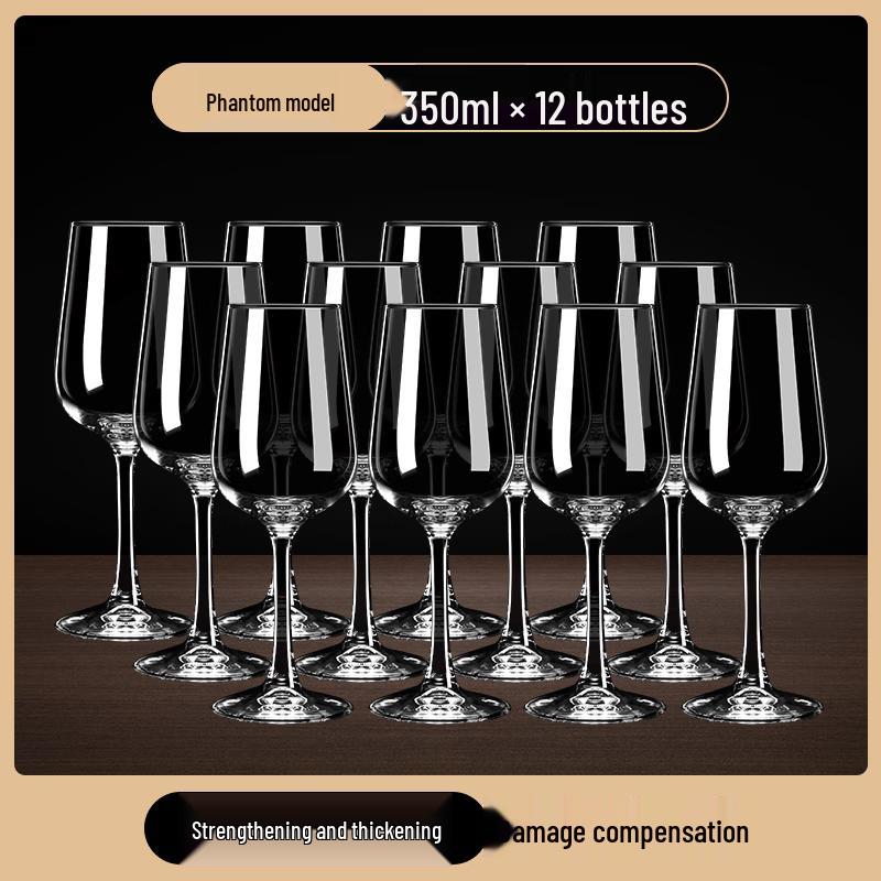 UOSO Handmade European Wine Glass & Decanter Set