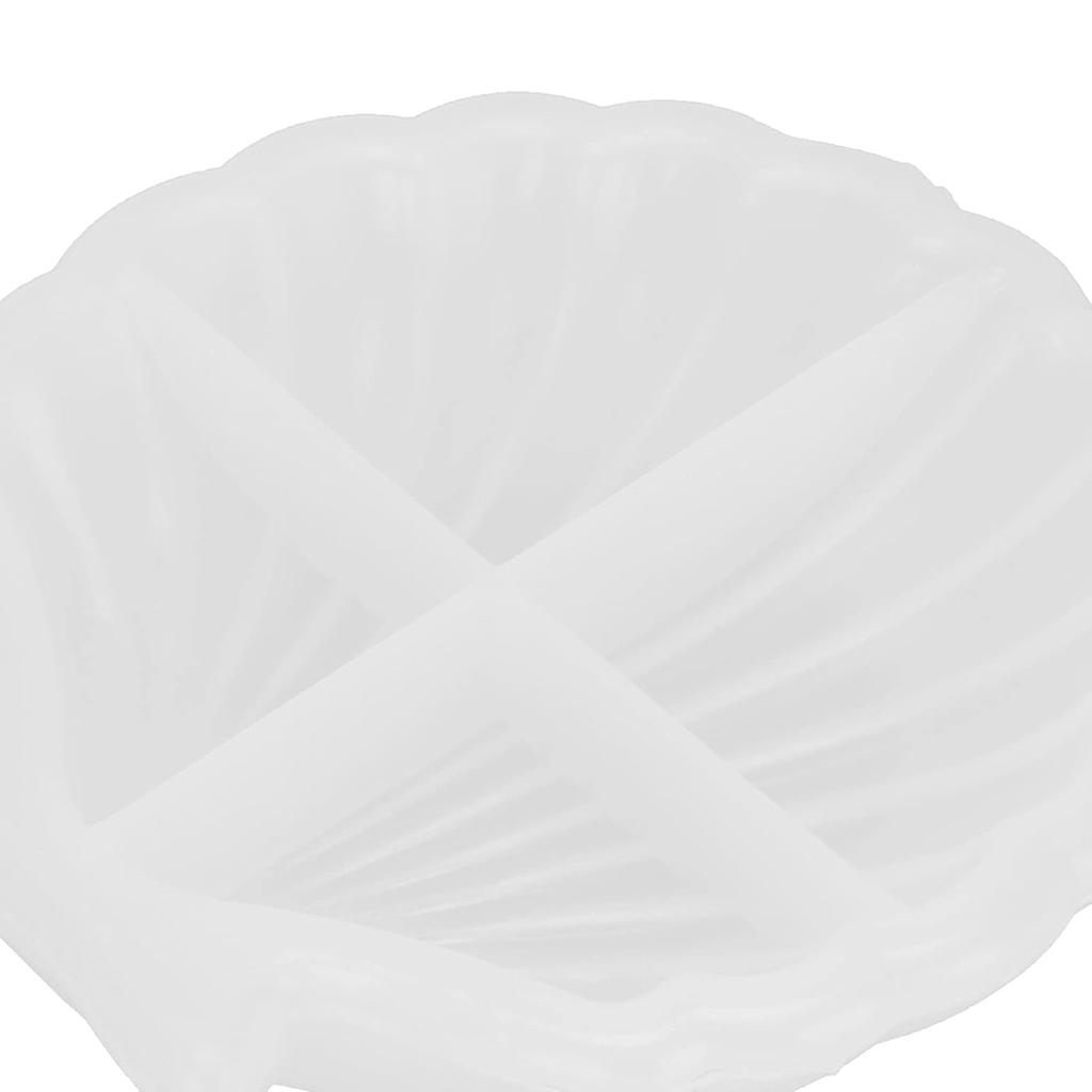 Shell Jewelry Tray Resin Mold, DIY Tray Resin Silicone Seashell Silicone Storage Plate Easy to Demold Seashell Storage Plate Silicone for DIY Crafts