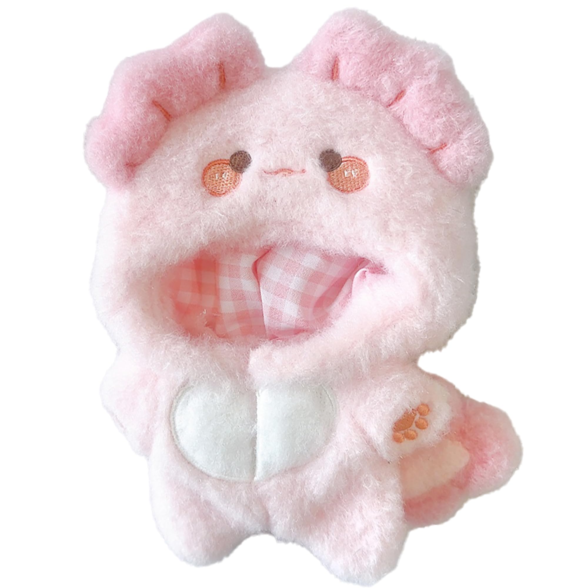 

Пушистый Кигуруми Животное Розовый Плюшевая Игрушка (10см) [Использовал] розовый