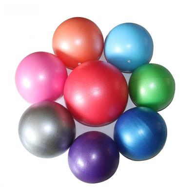 25cm Matowa PCV Odporna na Wybuch Piłka do Pilates/Jogi - Mini Słomka Pszeniczna do Gimnastyki, Równowagi i Fitnessu