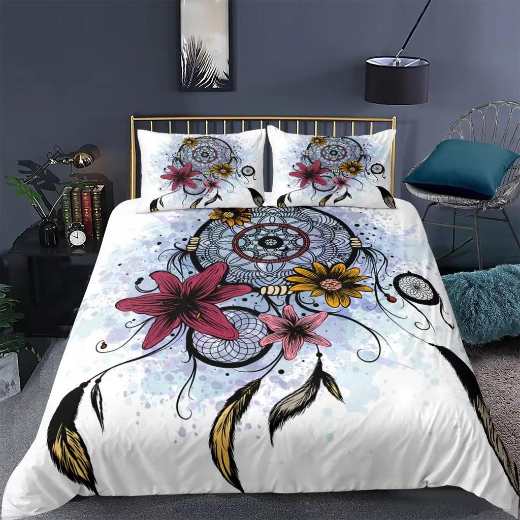 Dream Catcher Down Comforter Set Bedding Set 3-piece Duvet Cover Set