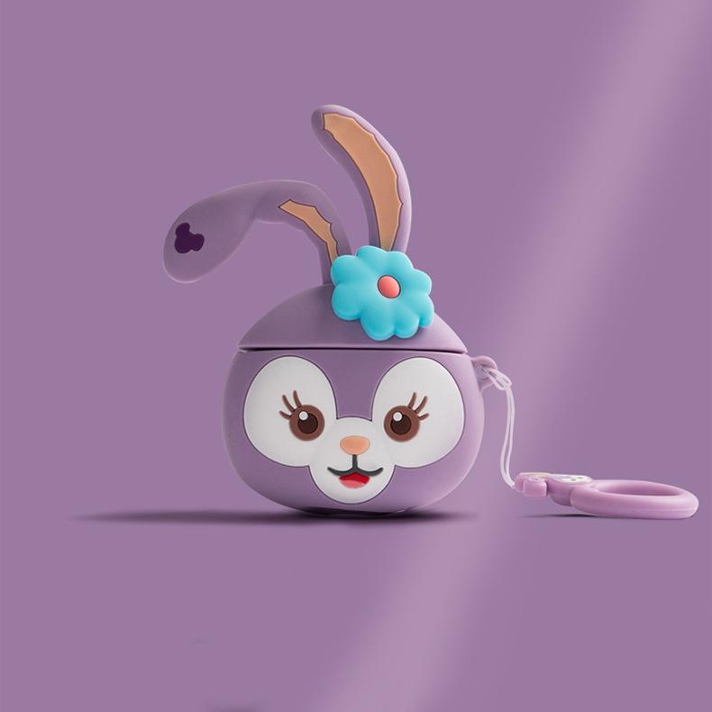 Applicable AirPods 1 Protective Case Cute Cartoon Silicone 1st Generation 1st Generation 4th Generation New 3rd Generation Apple Wireless Earphone Cas