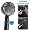 with 1.5M Hose and Bracket Shower Head Set 5 Modes Handheld Shower Hand Showerhead  Home