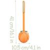 Soft Seashell Shape Toilet Brush with Silicone Bristles Toilet Brush and Holder Creative Toilet Bowl Brush Luxury Bathroom Set Reusable