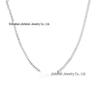 Women's 2mm Silver Box Chain Necklace - West Lake Beauty Collection