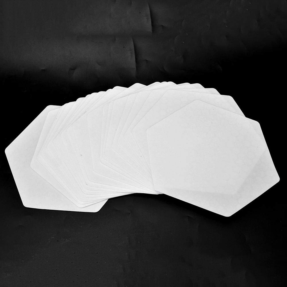 Set of 20 Silicone Surfboard Traction Pads, Paddleboard Non-Slip Mats with Honeycomb Holes, Deck Pads for Surfboards, Shortboards, and Longboards