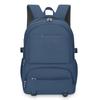 Solid Color Backpack Lightweight Nylon Bag Unisex Travel Backpack Student Schoolbag