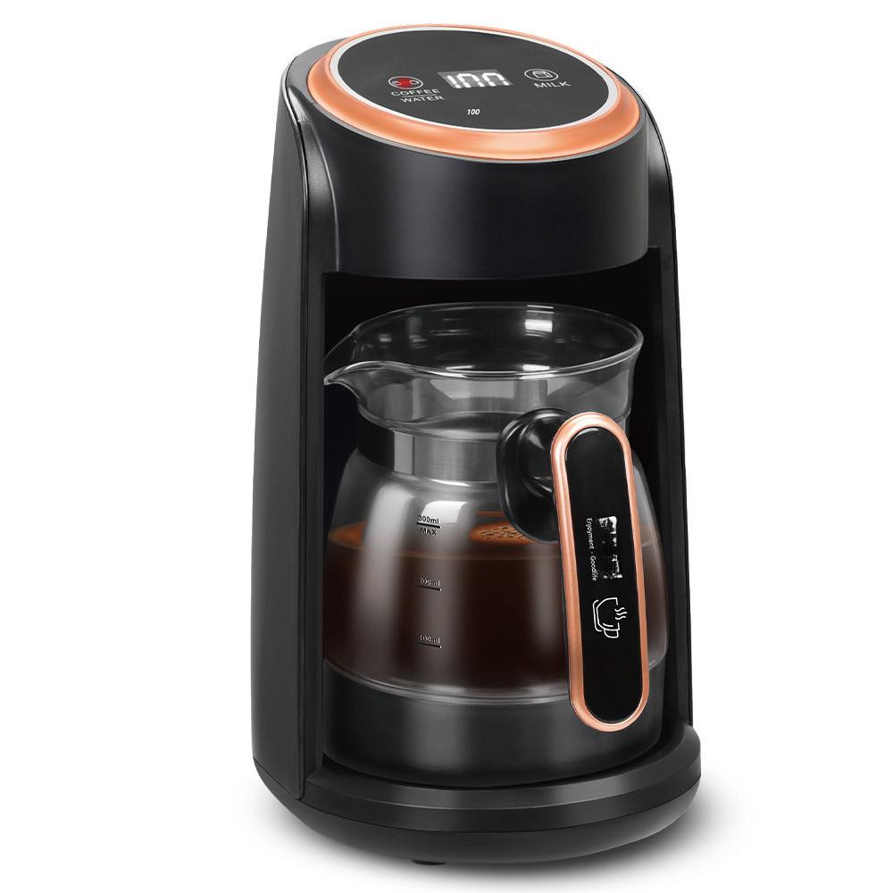 600W Electric Espresso Coffee Machine Turkey Coffee Pot Household Visible Milk Heater Heat-resistant Kettle