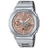 Casio G-Shock GM-B2100AD-5AJF Men's Watch, Full Metal, Bluetooth, Tough Solar, Silver/Copper
