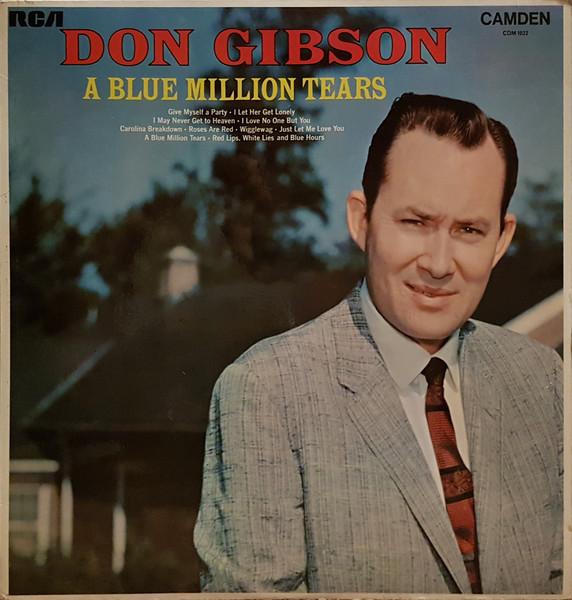

LP Record DON GIBSON - A Blue Million Tears CDM1032 RCA Camden 1969 UK Folk Used