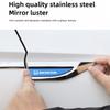 2Pcs 3D Metal Sticker Car Body Emblem Decoration Decals For Honda Civic Accord Fit Jazz CRV BRV HRV Insight Pilot Passport