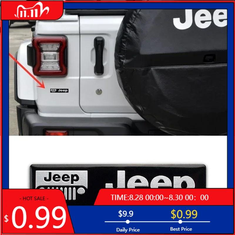 

Cup Holders 1PC for Jeep Patriot Liberty Grand Cherokee Wrangler Compass JL Alloy Car Body Rear Trunk Emblem Badge Accessories