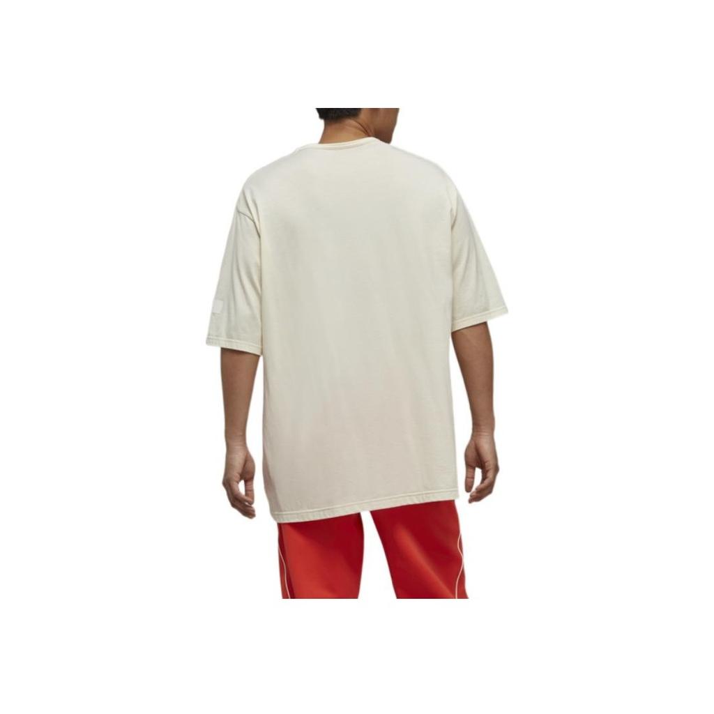 Y-3 SS23 Solid Color Loose Fit Crew Neck T-Shirt Men Tops Off-White IB4801
