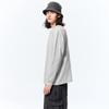 Gu By Uniqlo HeavyweighT Crewneck T  Long Sleeve 