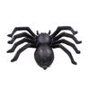 50Pcs Black Plastic Fake Spider Toys Halloween Funny Joke Prank Realistic Props