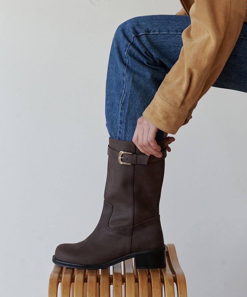 Lilyshoe Dane Half Boots_3Color(2 Way) (B Type)