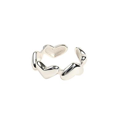 LAYERMOOD 24 Mini Heart Ring-silver925