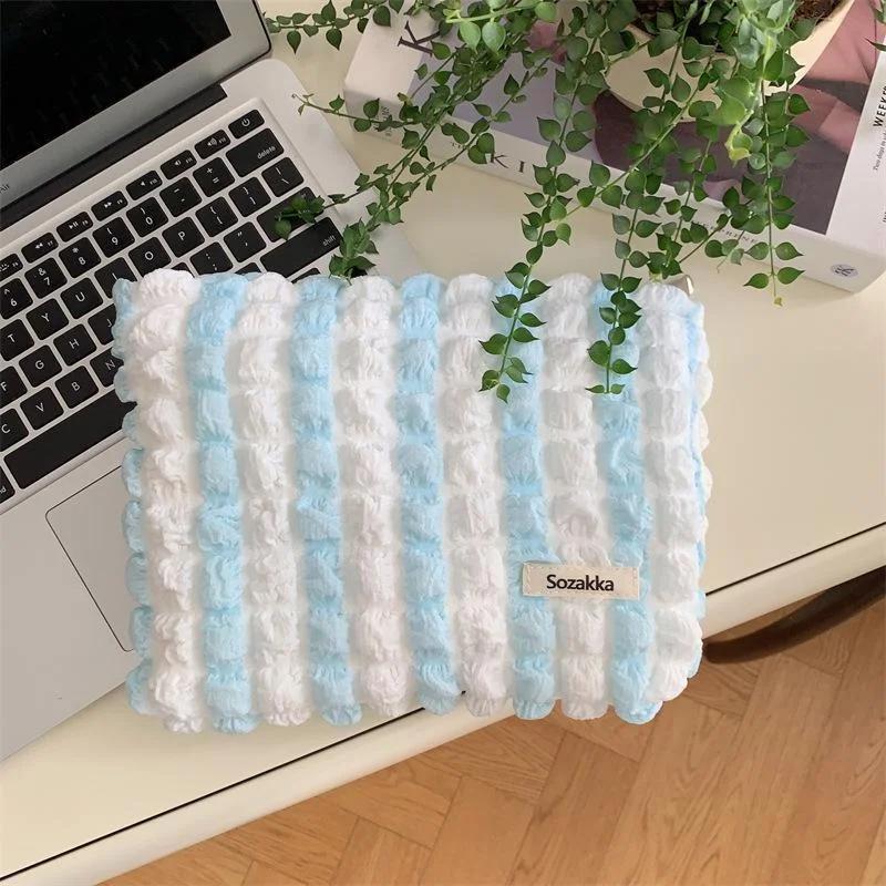 Bubble Cloud Portable Large Capacity Cute Makeup Bag Cosmetic Brush Storage Travel Outgoing Toilet Bags Girl Multifu Storages LS
