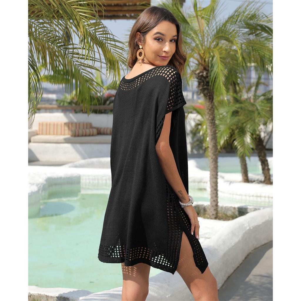 Pareo Beach Cover Up for Women Summer Dress Saidas De Praia Swim Wear Tunic Outlets Black Luxury Bat… More
