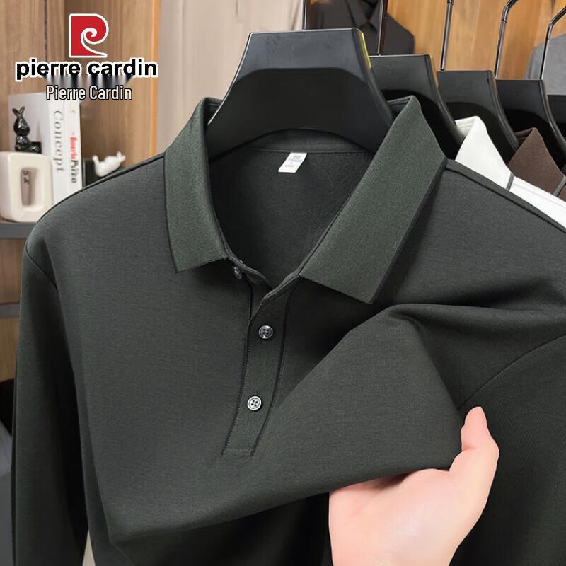 Pierre Cardin Men s Modal Cotton Long Sleeve Polo Shirt XL