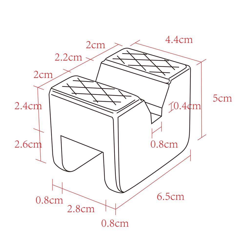 Lifting Floor Adapters Frame Rail Pinch Car Repair Tools Jack Stand Car Lift Rubber Pads