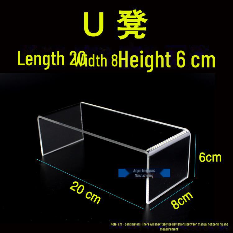 Transparent Acrylic Shoe Display Rack for Adult & Children's Shoes