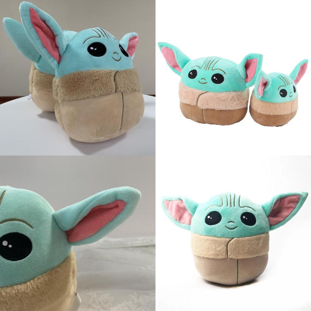 Peluche Carino Baby Yoda in Taglie da 5 o 10 Pollici con Imbottitura Elastica Ultra-morbida