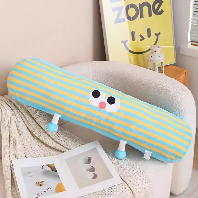 Washable Long Body Pillow for Side Sleepers, Bedroom Dormitory Cushion, Men's Backrest, Women's Leg Pillow