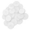 50pcs Clear Self-Adhesive Ceiling 2.2Cm Transparent No Trace Hanging Hooks For Lanterns Flower Pots Banners Strong Adhesive