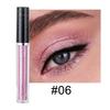 Ombre à paupières liquide diamant unique, 12 couleurs, perle psychédélique brillante, ombre à paupières couchée, maquillage en larmes de vers à soie