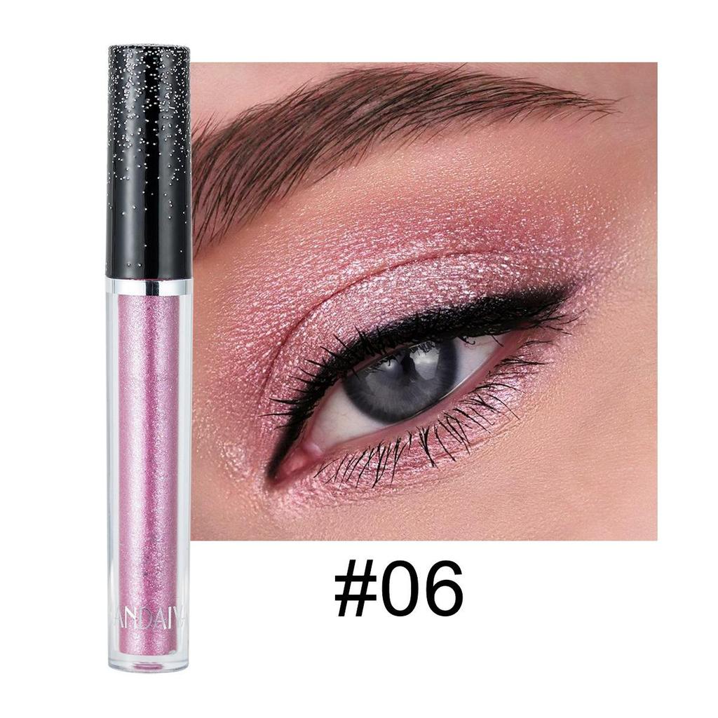 Ombre à paupières liquide diamant unique, 12 couleurs, perle psychédélique brillante, ombre à paupières couchée, maquillage en larmes de vers à soie