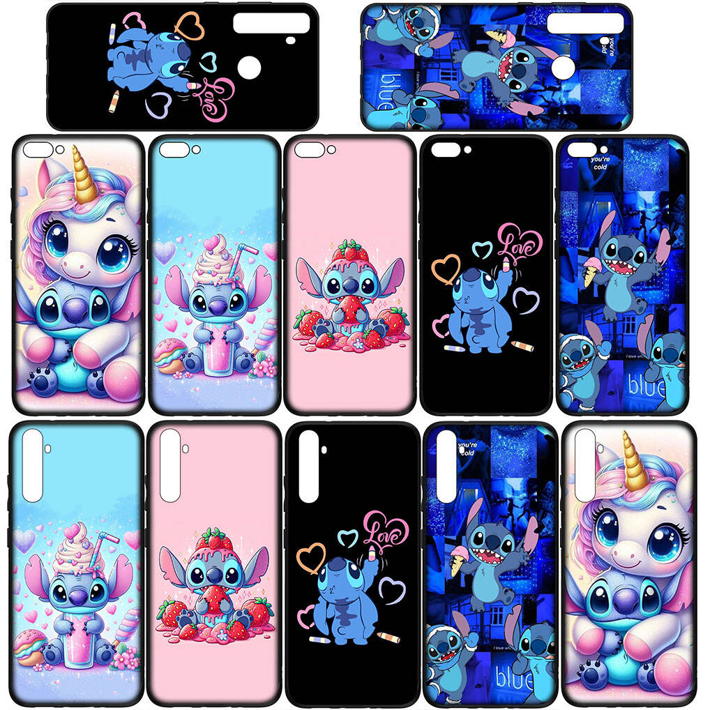 Per Samsung Galaxy S25 S24 S23 iPhone 17 16 15 Xiaomi Redmi Note 14 13 12 Plus Pro Max XR A57 Custodia per Telefono Anime Lilo Cartone Animato Stitch OPPO Huawei Cover