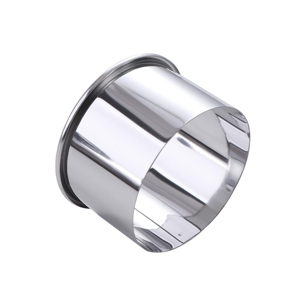 3pcs/set Rust-proof Round Biscuit Cutters Silver Dumpling Skin Cutting Mould  Cookie