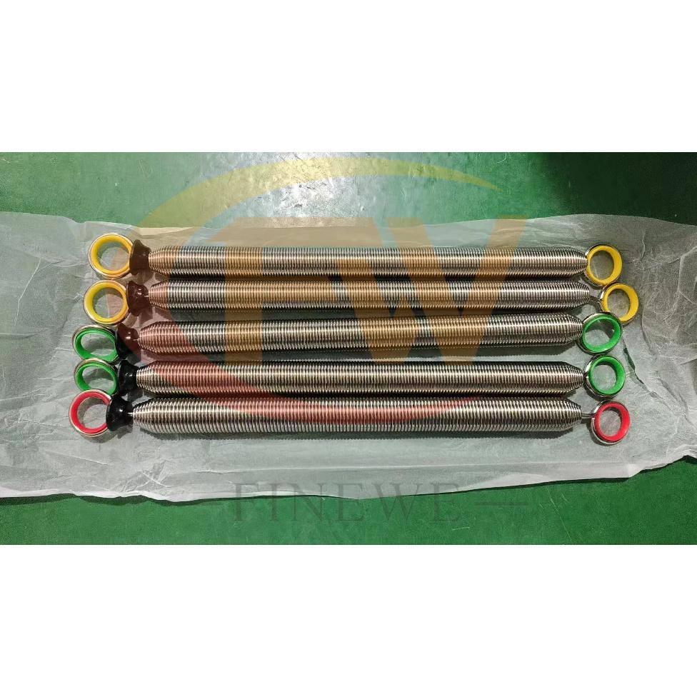 Yoga High Strength 5pcs Pilate Reformer Spring Equipment Accessories Tension Spring Pilate Core Bed Music Wire Springs