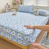Thicken Bed Cover Cartoon Style Bedspread Quilted Mattress Cover Soft Bed Linen Elastic Bedsheets cubre colchón (No Pillowcase)
