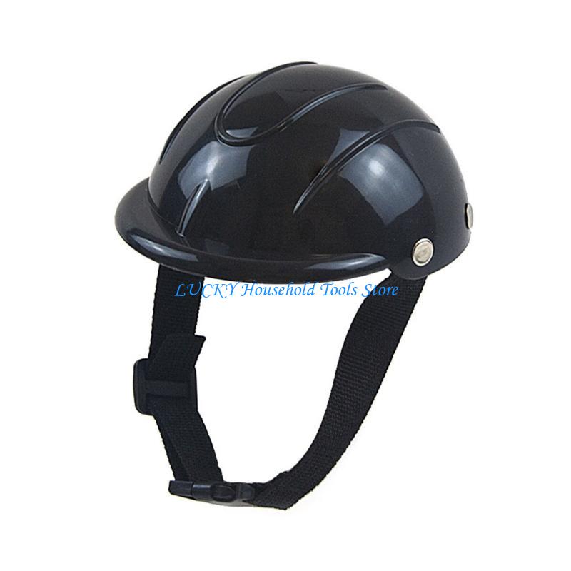 J0MC Dog Helmets Puppy Helmets Motorcycle Dog Helmets Head Cover Pet Helmets