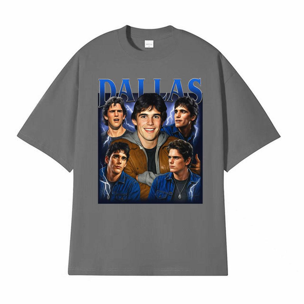 Limited Dallas Winston Vintage TShirt Men Women Fashion Casual Tshirts Comfort Oversized Loose Short Sleeve T Shirt Streetwear