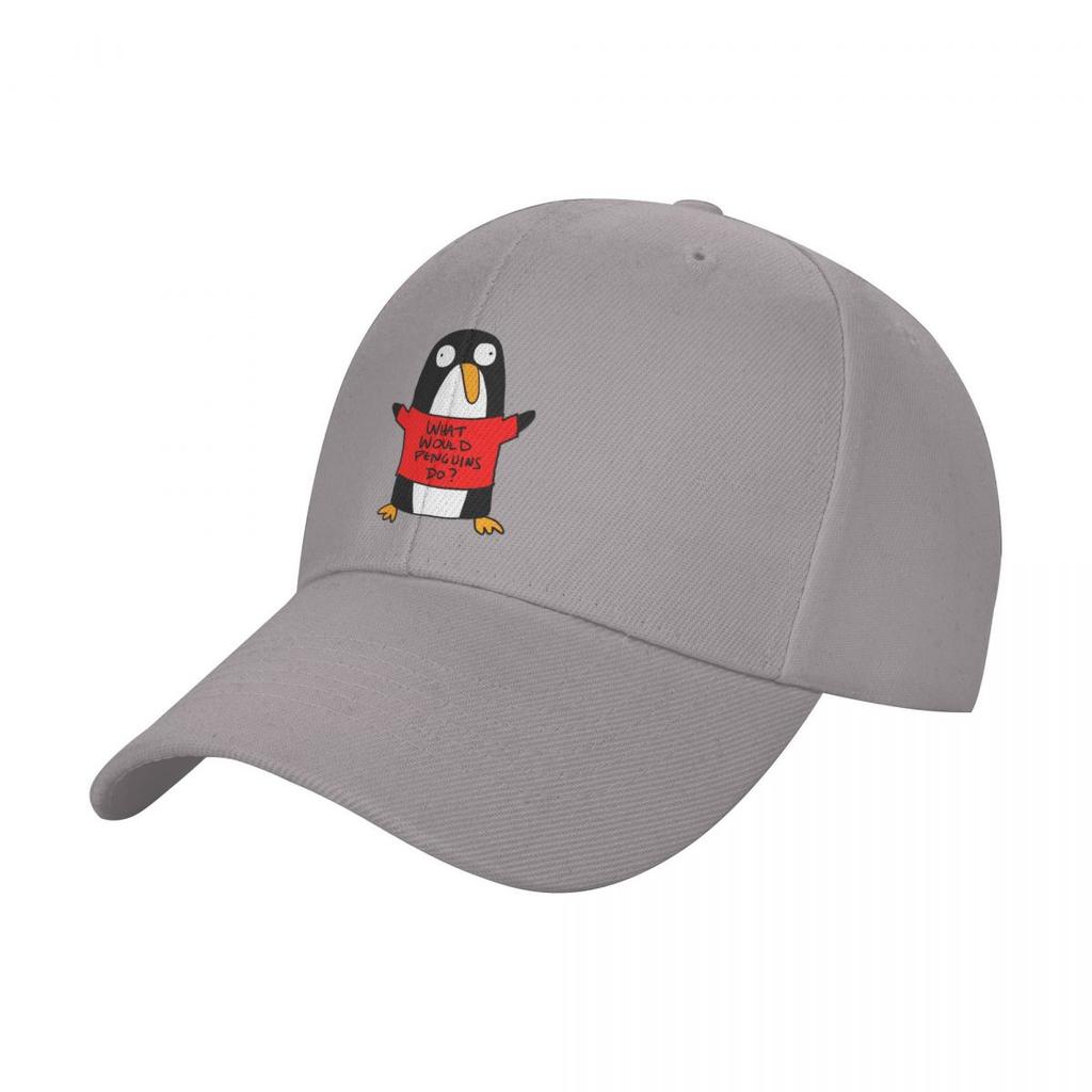 What Would Penguins Do? Baseball Cap Sun Hat For Children Trucker Cap For Men Women's