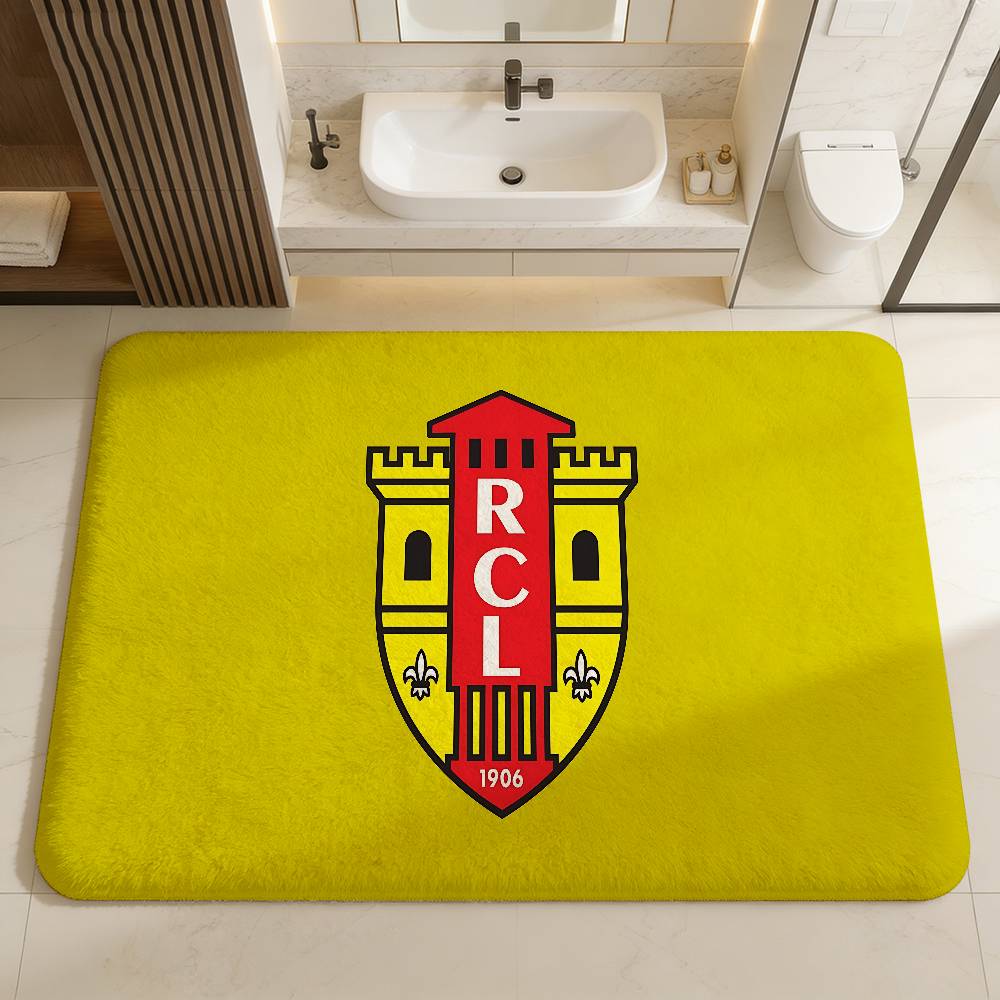 R-RCS LOGO L-Lens Door Mat Nordic Style Bedroom Living Room Doormat Home Balcony Anti-Slip Alfombra