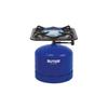 Camping Stove - Butsir - Pop Classic Black - 26.5x5.5 Cm - Compatible with Blue Cylinders - 1.55 Kg