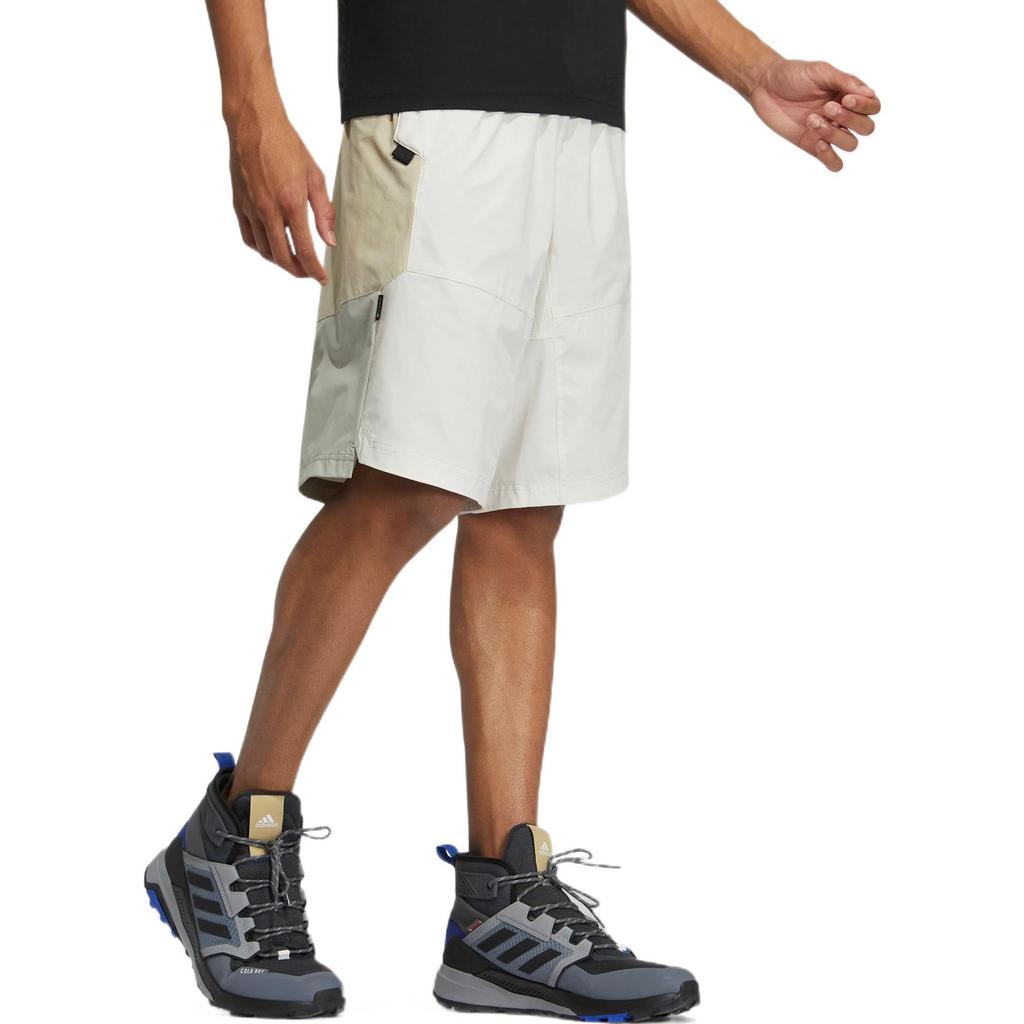 Adidas Terrex Color Block Straight Leg Outdoor Sports Shorts Men Shorts White HI3035