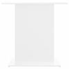 VidaXL Support pour aquarium blanc 36x75x72,5 cm bois d'ingénierie 833647